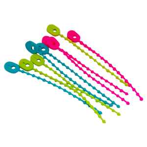 กระเป๋าเก็บตาข่ายกาวซิลิโคนคลาสสิกสีแดงเข้มสำหรับโต๊ะ - Product Image 2