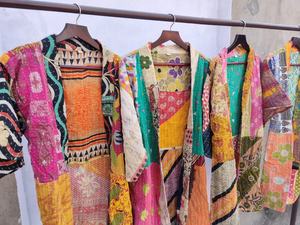 Eury Ladies Streetwear Patchwork Cintura natural 100% Algodón Midi Vestido de verano Lote - Product Image 2