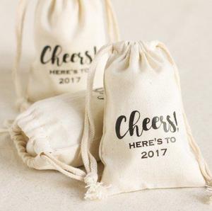 Cotton <b>Pouch</b> Jewelry <b>Pouches</b> Muslin <b>Drawstring</b> Bags Party Favor Bag - Product Image 3