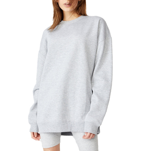 Sudadera OEM para Mujer, de Algodón, Manga Larga, Corta, con Capucha, Estilo Crop Top - Product Image 1