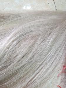 Remy — tissage de cheveux brésiliens lisses, de type vierge, gris argenté, extensions de cheveux naturels, origine vietnamien - Product Image 5