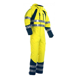 wholesale hi vis long sleeve overalls work visibility safety workwear coverall - Product Image 5