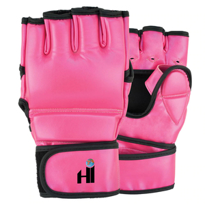 Guantes de cuero de gimnasio MMA personalizados Guantes de lucha y entrenamiento a granel a precio para artes marciales y boxeo - Product Image 4
