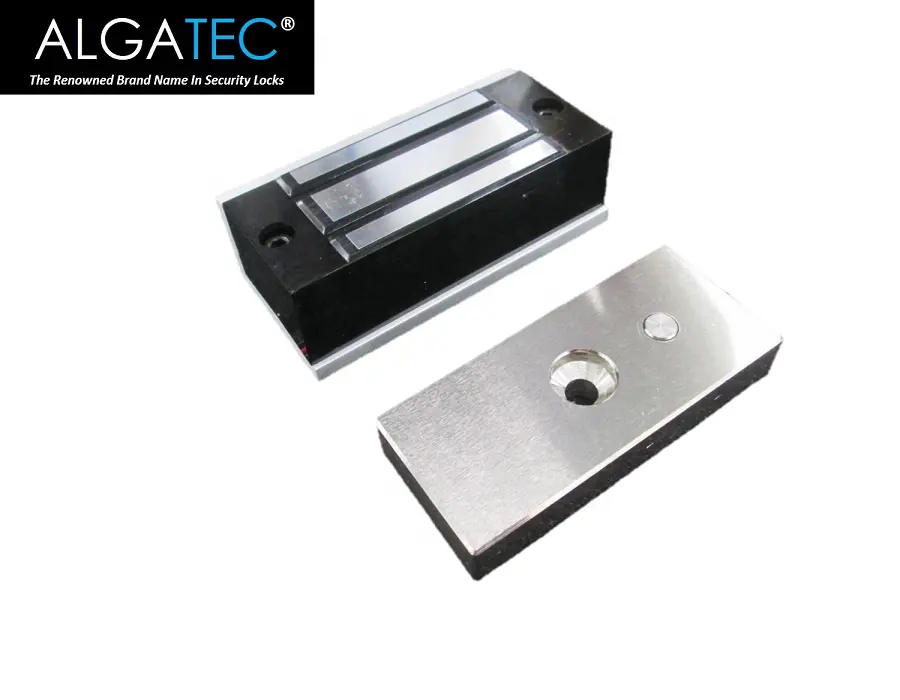 ALGATEC Kunci Elektromagnetik Mini, 120Lbs untuk Kandang Kecil