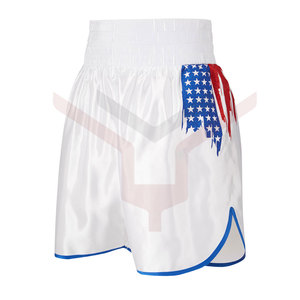 Customized Muay Thai Shorts Fighting Shorts Men's Kickboxing Boxing Shorts - Product Image 5