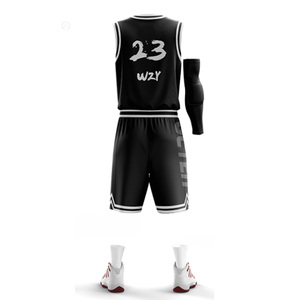 Uniforme de basket-ball vierge, maillot réversible, vente en gros, uniforme d'équipe - Product Image 3