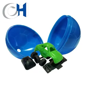 ที่มีคุณภาพสูงสร้างสรรค์สีพลาสติก PP ลูกฟุตบอลลูกอมไข่ของเล่น - Product Image 3