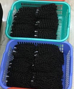 Cheveux indiens naturels ondulés 100% humains donneur unique cheveux vierges Remy super doublement étirés - Product Image 5