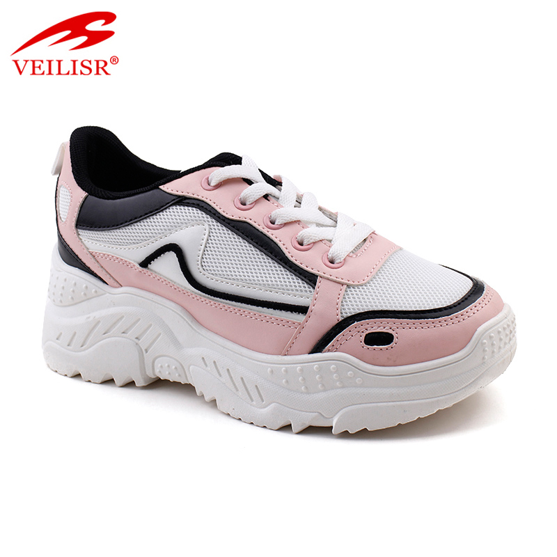 Новинка уличная Женская массивная спортивная обувь из полиуретановой сетки женские кроссовки