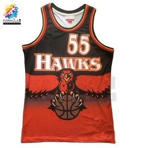 Venta al por Mayor de Camisetas de Baloncesto Nuevas sin Estampado para Impresión, Diseña las Tuyas Propias, Transpirables, de Secado Rápido, Anti-UV, Tallas Grandes - Product Image 1
