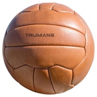 Balones de Fútbol y Baloncesto de Cuero Genuino Hechos a Mano, Estilo Vintage, con Logotipo Personalizable