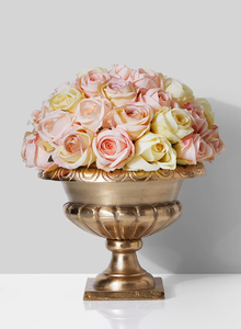 Aluminium Urn Planter Urns Outdoor Planters Outdoor Flower UrnGarden Large Planter Urns on Pedestal - Product Image 3