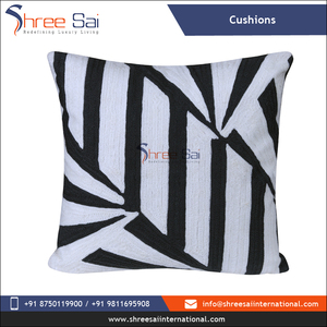 Modern 100% Cotton Throw Pillows and Cushions Custom Size Hand Woven and Embroidered Factory Outlet for Home Use - Product Image 2