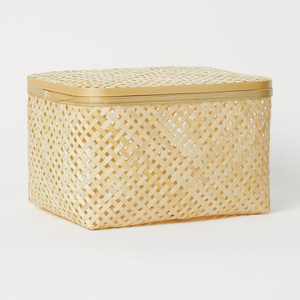 Small size custom design eco friendly natural bamboo boxes
