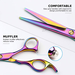 Professional Top High Quality Razor Blades Salon <b>Left</b> Handed Hair Cutting <b>Scissors</b> Barber Shears for <b>Left</b> <b>Hand</b> - Product Image 5