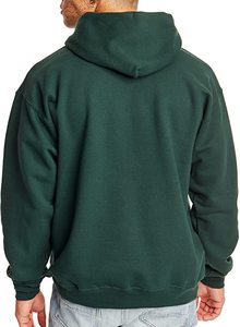 Sweat à capuche unisexe 400Gsm 100% coton col ras du cou manches longues brodées à la mode imprimé solide chaud hiver Streetwear taille - Product Image 3