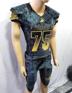 ชุดยูนิฟอร์มอเมริกันฟุตบอลสำหรับเยาวชนคุณภาพสูง พร้อมตัวเลือกปรับแต่งชื่อ โลโก้ และสี - Product Image 6