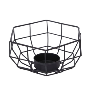 Portavelas de Aluminio Decorativo para Interiores, Diseño Moderno, Hecho a Mano, para Velas de Té - Product Image 6