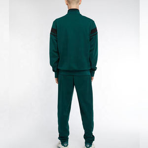 Hommes lâche ajusté personnalisé sweat-shirt en gros personnalisé veste survêtement pantalon de survêtement 2020 - Product Image 3