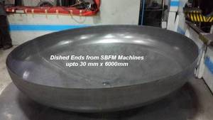 Máquina de rebordear accionada por motor PLC SBFM para extremos abovedados, 2 años de garantía, 2 kW de potencia, 20000 kg, para vídeo de demostración - Product Image 6