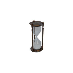 Minuterie de sable de Style moderne, idéal pour la maison et le bureau, Design Antique complet avec sablier de finition plaqué - Product Image 5