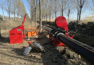 GPS tự động HDPE Ống mông <span class=keywords><strong>Fusion</strong></span> Máy hàn 250-<span class=keywords><strong>400</strong></span> mét với máy in dữ liệu logger USB IO - Product Image 6