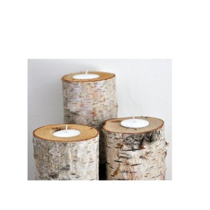 Bougeoir décoratif extérieur Cadeaux et artisanat de Noël pour une utilisation de mariage pour une forme carrée et naturelle - Product Image 3