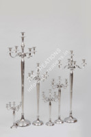 Petit chandelier en métal noir de luxe sans flamme, fait main, pour mariage, maison, fête, événements de Noël, décoration de table