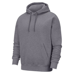 Sudadera con Capucha de Forro Polar Gris Oscuro de Alta Calidad, Manga Larga, Cómoda, Talla Personalizable, Logotipo Frontal, Color Sólido, Ecológica - Product Image 1