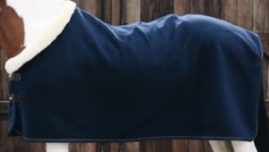 Tapis de cheval molletonné, en peau de mouton - Product Image 4