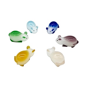 Figuras de Animales en Miniatura Hechas a Mano con Cristal de Murano, Técnica de Lampworking - Product Image 1