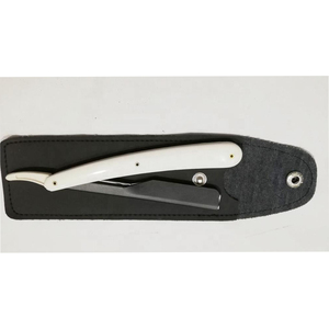 Biểu Tượng Tùy Chỉnh Thẳng Cắt Tóc Dao Cạo Trắng Nhựa Xử Lý Dùng Một Lần Duy Nhất Lưỡi Cạo Râu Dao Cạo Mặt Cơ Thể Sử Dụng Lưỡi Thép Không Gỉ - Product Image 5