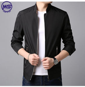 Chaqueta cortavientos de moda de primavera y otoño para hombre de alta calidad, gabardina informal de negocios con cuello levantado para invierno - Product Image 5