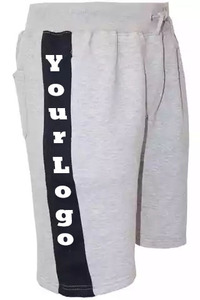 Pantalones cortos de gimnasia informales de cintura media para hombre, de talla grande, personalizables, bordados, de secado rápido, transpirables, de algodón, con cierre de cintura elástica - Product Image 4