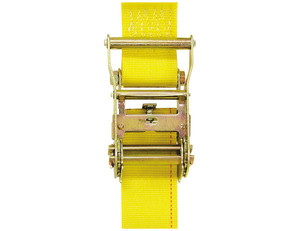 2 "4000LBS Polyester E-Track Ratchet Straps Tie Strap Spring E-Fittings Sangle De Roue Cliquet pour une fixation efficace des roues - Product Image 5