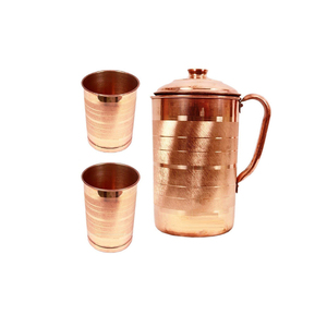 Thiết Kế Mới Tinh Khiết Đồng Jug Trang Trí Nhà Jug Nước Uống Từ Đồng Jug Cho Cơ Thể Khỏe Mạnh - Product Image 4