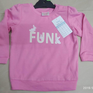 Abbigliamento Surplus Originale di Marca, <span class=keywords><strong>Felpe</strong></span> Casual in <span class=keywords><strong>Cotone</strong></span> a Collo Tondo per Bambine, Manica Lunga Lavorata a Maglia per l'Autunno - Product Image 1