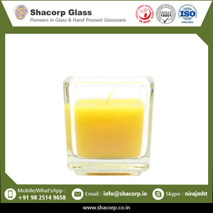 Indian Exporter Of Handmade <b>Square</b> Glass Votive At Wholesale Price - Product Image 5