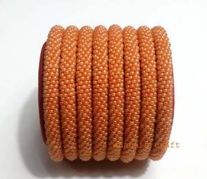 Exporting Trendy Glass Beaded <b>Bracelets</b> Diamond <b>Pearl</b> Beautiful New Fashion Designs for Anniversary Religious for Bulk Buyers - Product Image 3