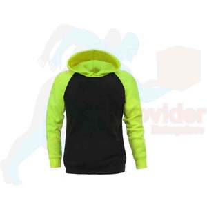 Sudadera con capucha de invierno sólida de ganchillo bordada con logotipo personalizado OEM para hombres con impresión digital - Product Image 3