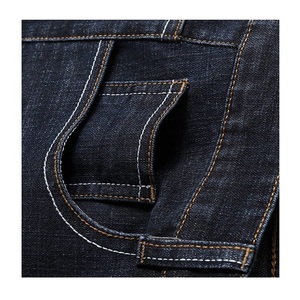 Vente à chaud de jeans de couleur unie pour hommes boutonnés à la taille haute à la mode de différentes tailles et longueurs à vendre - Product Image 5