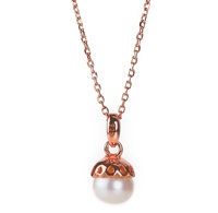 Jqueen — collier en argent sterling 925 avec pendentif en perle d'eau douce pour femmes, ensemble de bijoux, cadeau de saint valentin