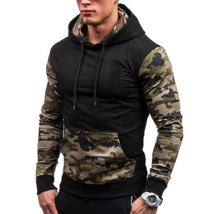 Custom Reflective Embroidery LOGO <b>Hoodies</b> <b>Men</b> No Drawstring Cotton Polyester <b>Thick</b> Printed Customized <b>Hoodies</b> - Product Image 2