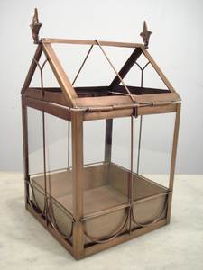 Linterna de vela de Metal elegante con diseño de ciudad clásica para el hogar, sala de estar, linterna de Metal decorativa para interiores y exteriores - Product Image 4