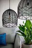 Luminaires en rotin de bambou tissés à la main, belles lampes modernes du Vietnam, décoration murale artistique pour la maison, pour le salon, la chambre à coucher, la cuisine