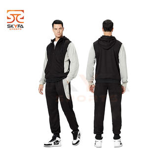 Combinaison de survêtement en coton/polyester, tenue d'hiver élégante, personnalisée, tendance pour l'extérieur - Product Image 3