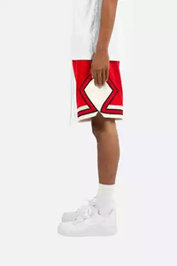 Short imprimé décontracté taille moyenne sur mesure pour homme Short Cargo brodé respirant à séchage rapide fermeture à la taille élastique anti-rides - Product Image 5