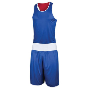 Offre Spéciale : Ensemble de Trunks de Boxe en Coton avec Logo Personnalisé, Gilet et Short Respirants pour l'Entraînement MMA et le Fitness - Product Image 1