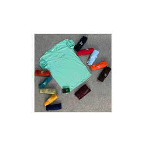 Camiseta con logotipo personalizado para hombre, camisa 100% de algodón con cuello redondo, informal, bordado, en blanco - Product Image 6