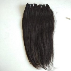 Extensiones de cabello humano liso con cutícula completa, 100% virgen, indio, Remy - Product Image 3